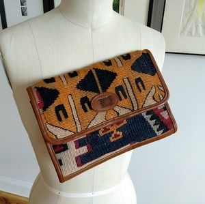 Vintage Kilim Clutch - one of a kind!